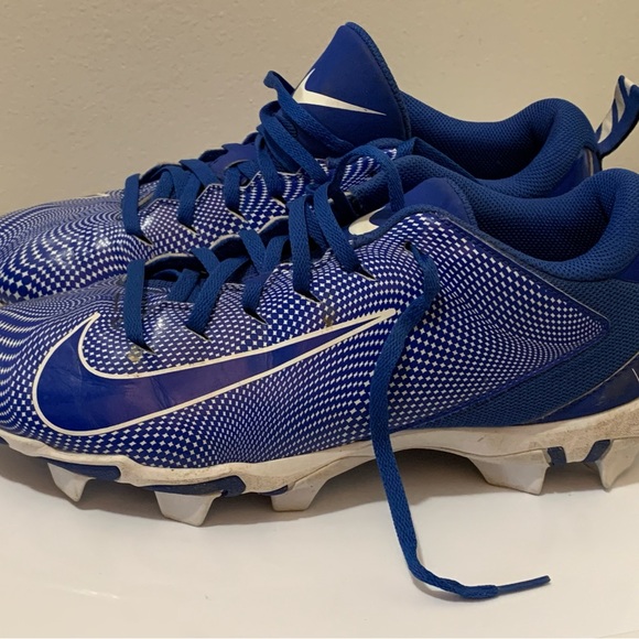 Nike Vapor Fastflex Cleats 917168-400 Size 9 Royal Blue pre owned - Picture 3 of 9